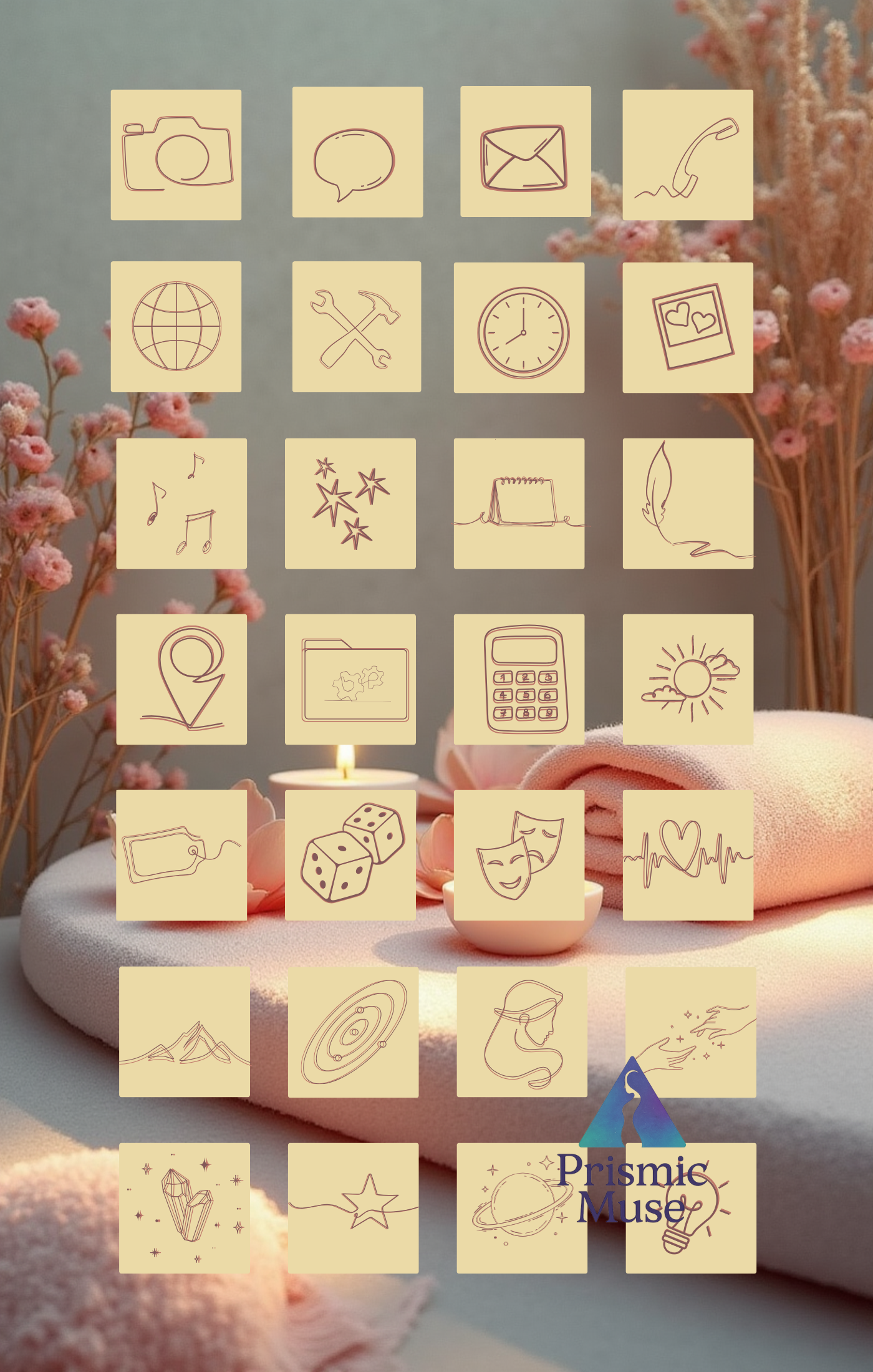 Virgo Celestial Phone Pack by Prismic Muse