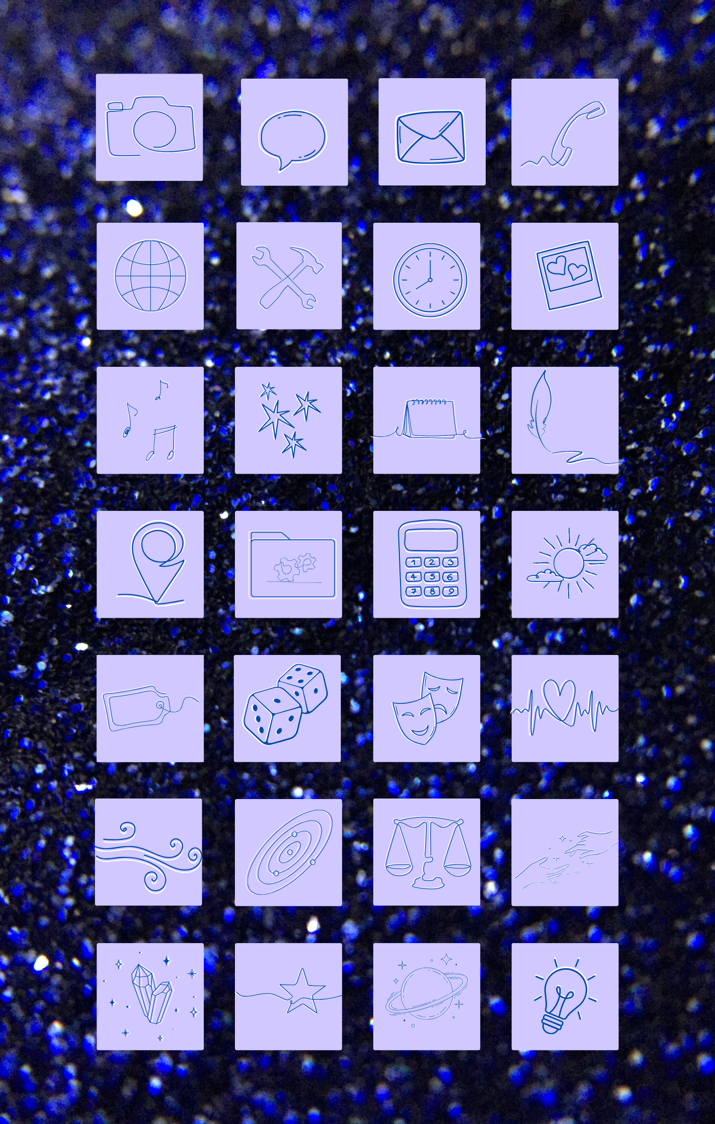 Libra Celestial phone pack by Prismic Muse