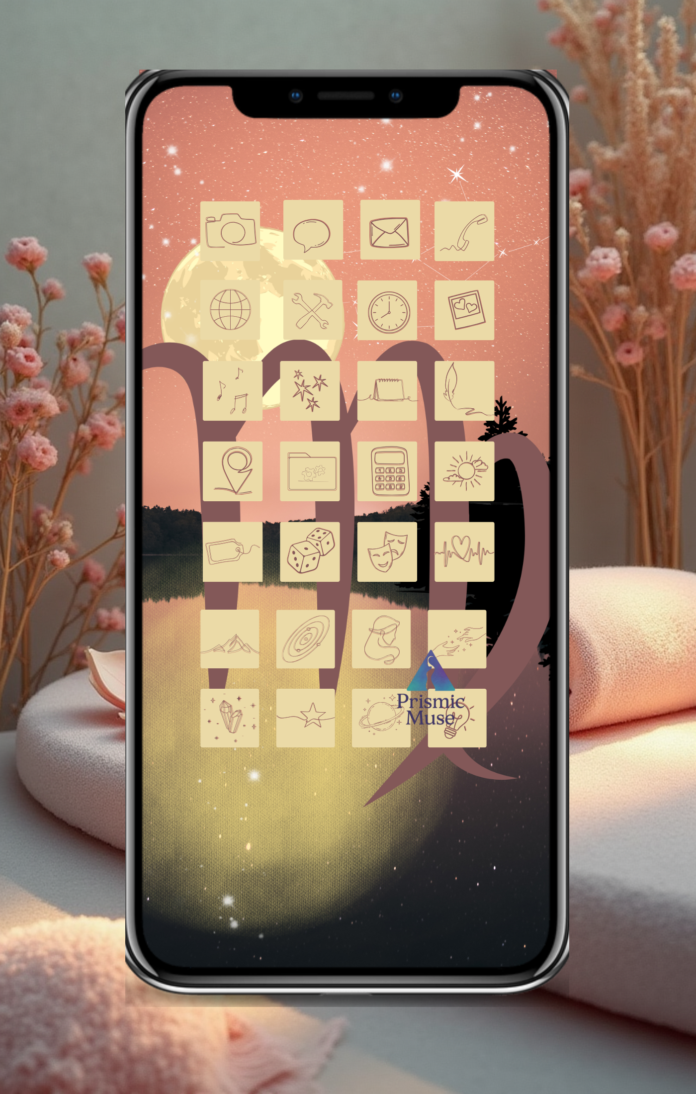 Virgo Celestial Phone Pack by Prismic Muse