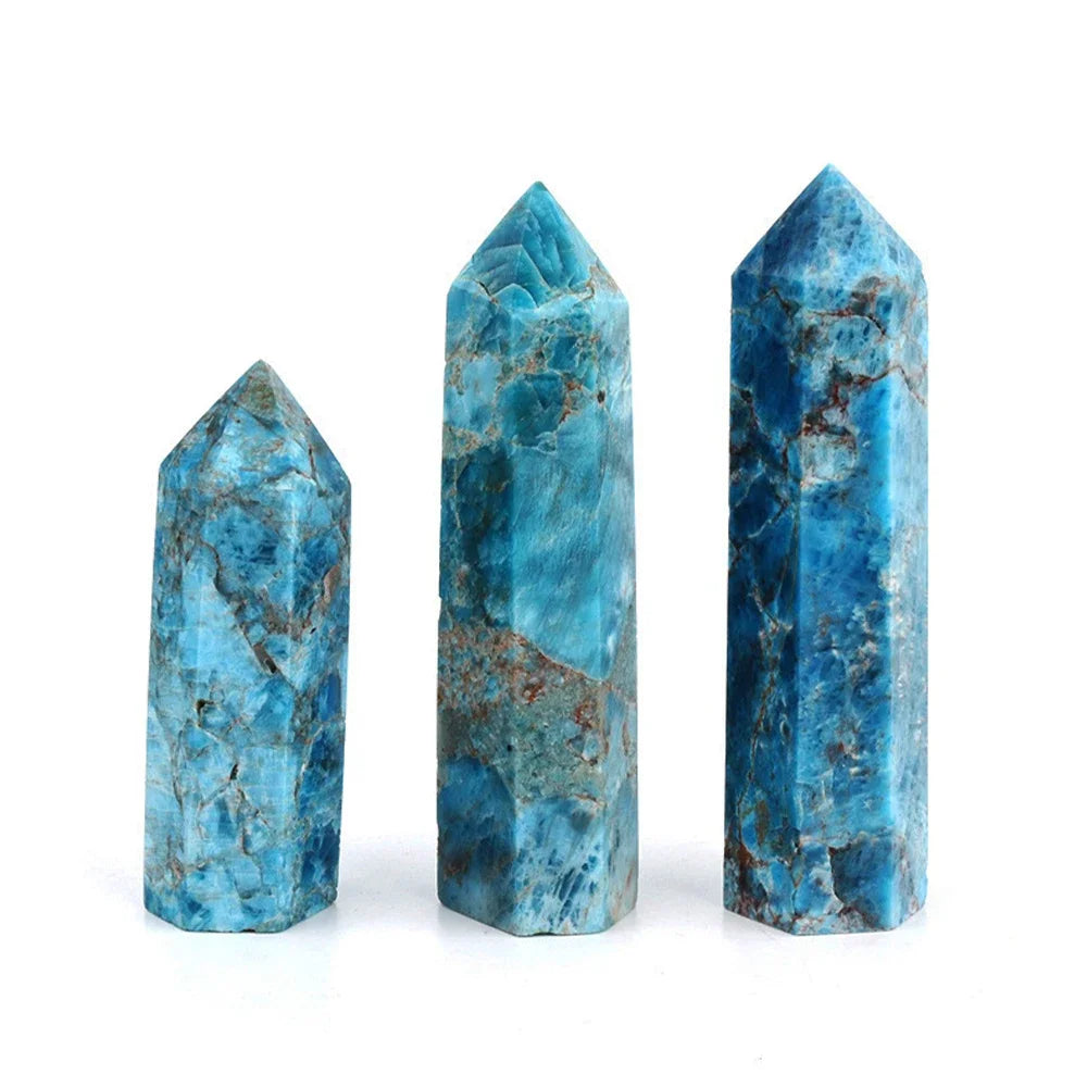 Prismic Gemstone Energy Tower – 50–60mm Polished Crystal Point