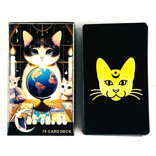 Mystic Cat Tarot – 78-Card Divination Deck