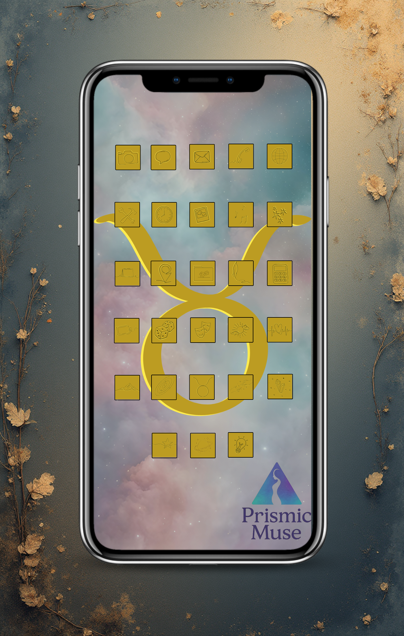 Taurus Celestial Phone Pack by Prismic Muse