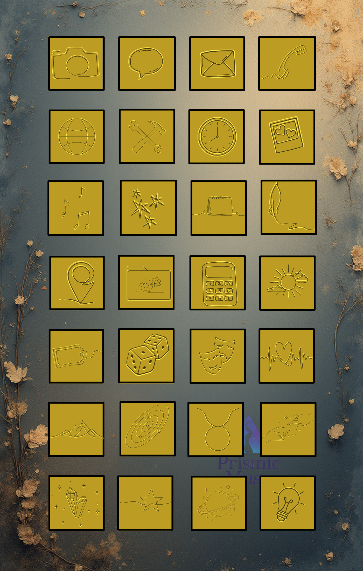 Taurus Celestial Phone Pack by Prismic Muse